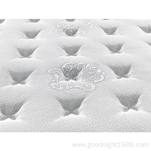 Customized hotel queen bed gel memory foam mattress